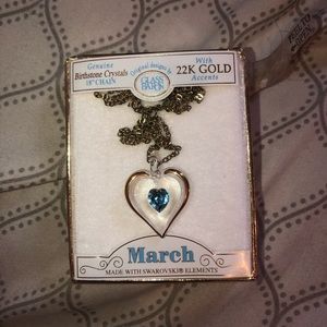 Birthstone necklace